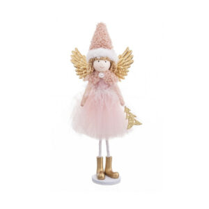 Colgante angel rosa