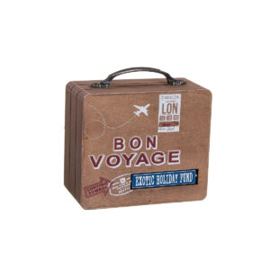 Caja hucha forma maleta