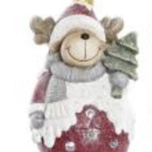 Figura led reno navideño