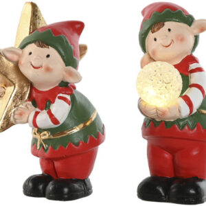 Elfo cerámica con luz