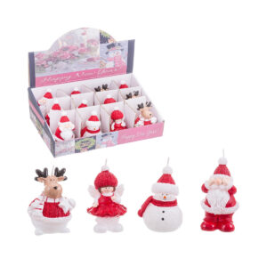 Vela figura navidad