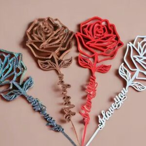 Rosa detallada en varios colores